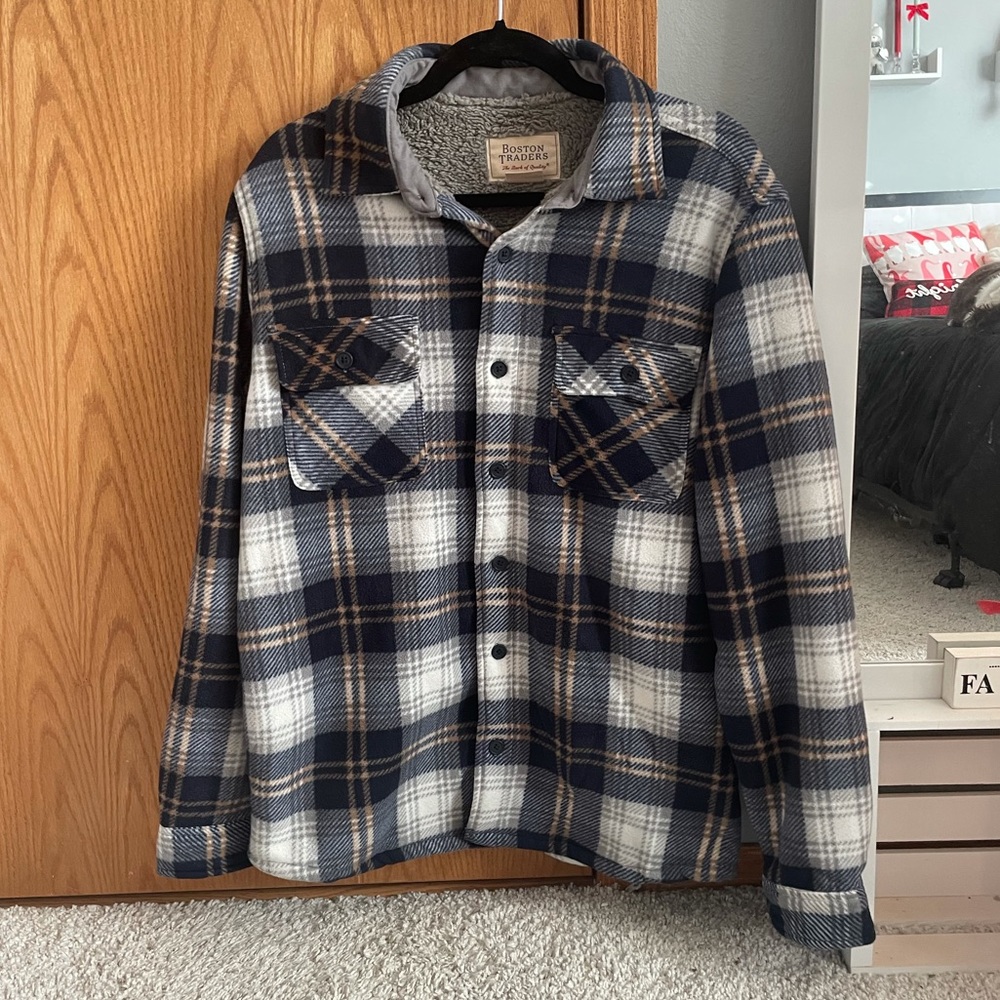 Flannel Jacket Button up